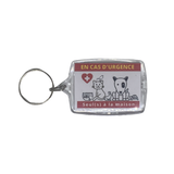 Porte-clés SOS Animaux - Protégez vos compagnons avec ce dispositif d'urgence pratique !